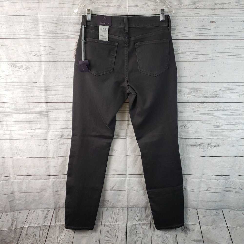 NYDJ NYDJ Womens Alina Jegging Sz 4 Gray Mid Rise - image 3