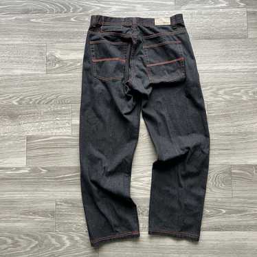 Other Baggy Jeans Mens 36 Y2K Embroidered Grunge … - image 1