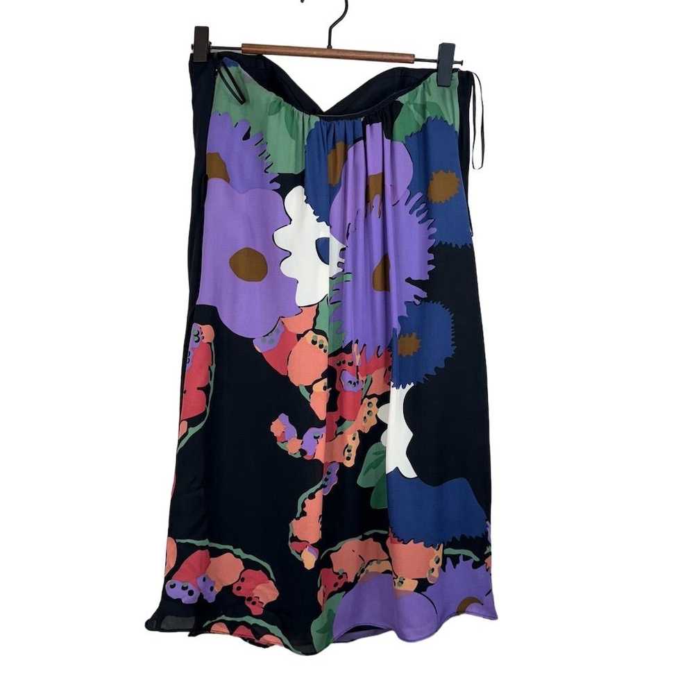 Tibi Women's Size 4 Floral Strapless Mini Dress M… - image 2