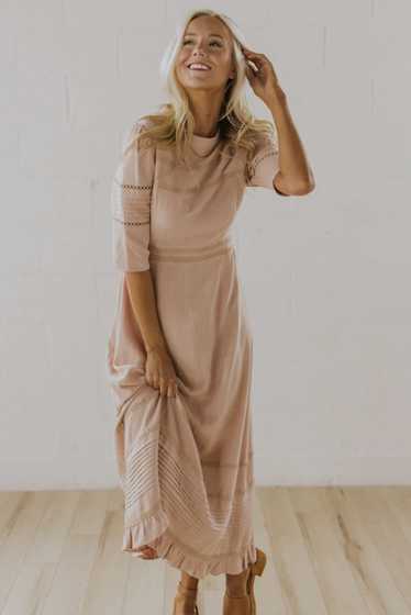 ROOLEE The Primrose Embroidered Maxi Dress