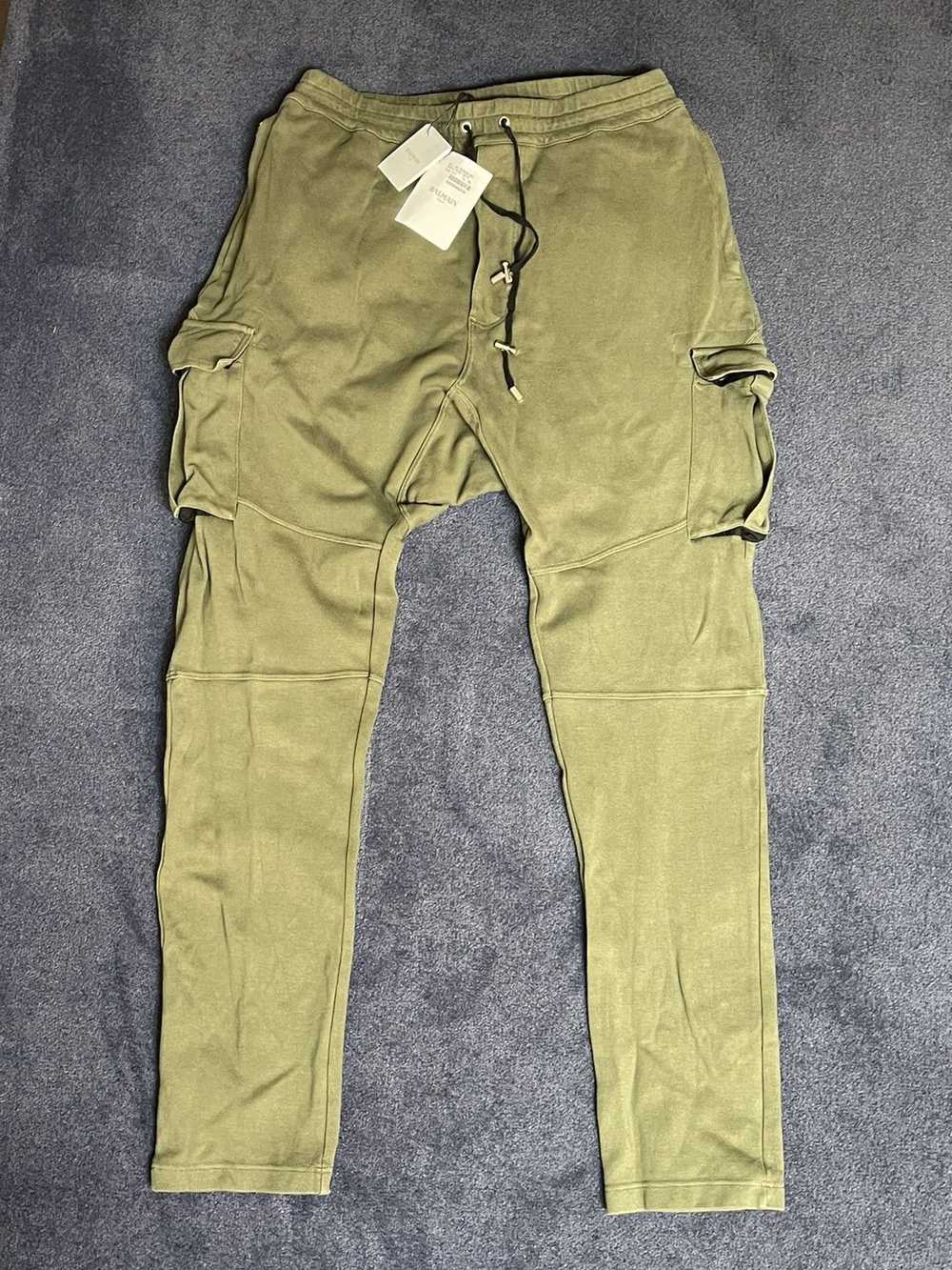 Balmain Balmain Olive Khaki Cargo Joggers - image 2