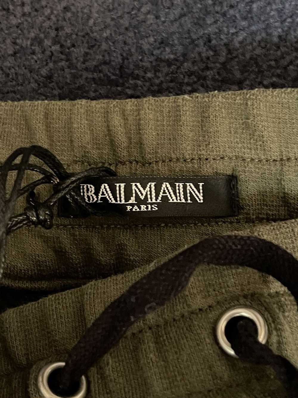 Balmain Balmain Olive Khaki Cargo Joggers - image 9