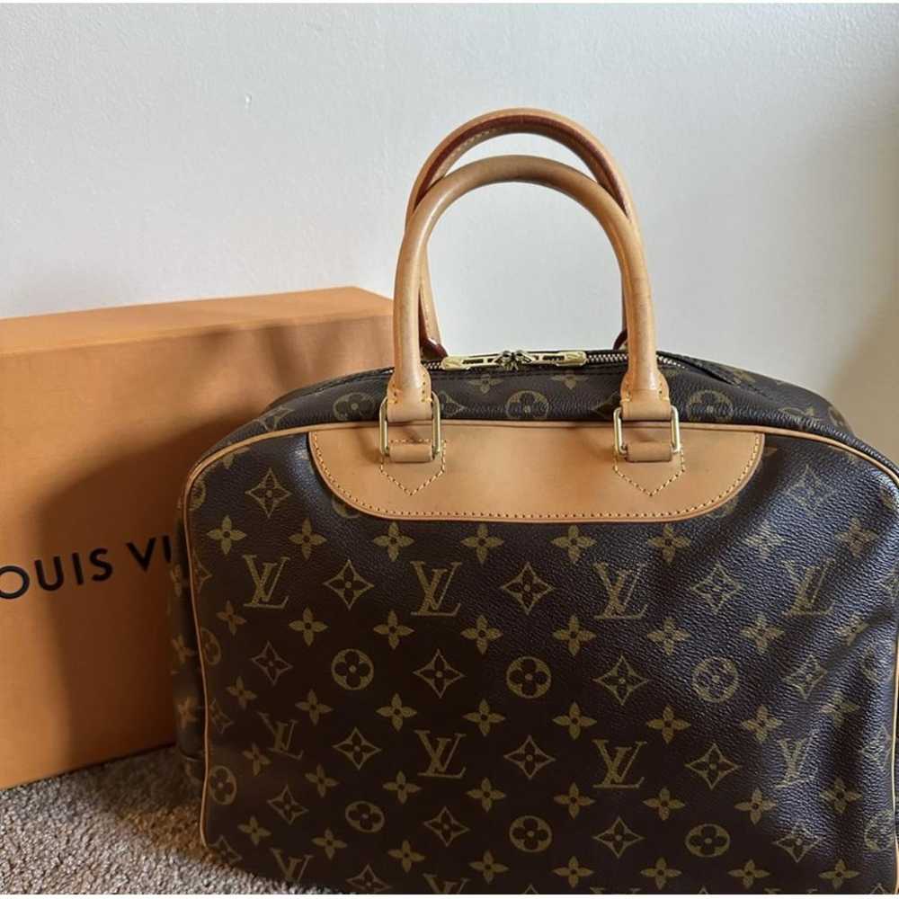 Louis Vuitton Deauville leather 24h bag - image 10