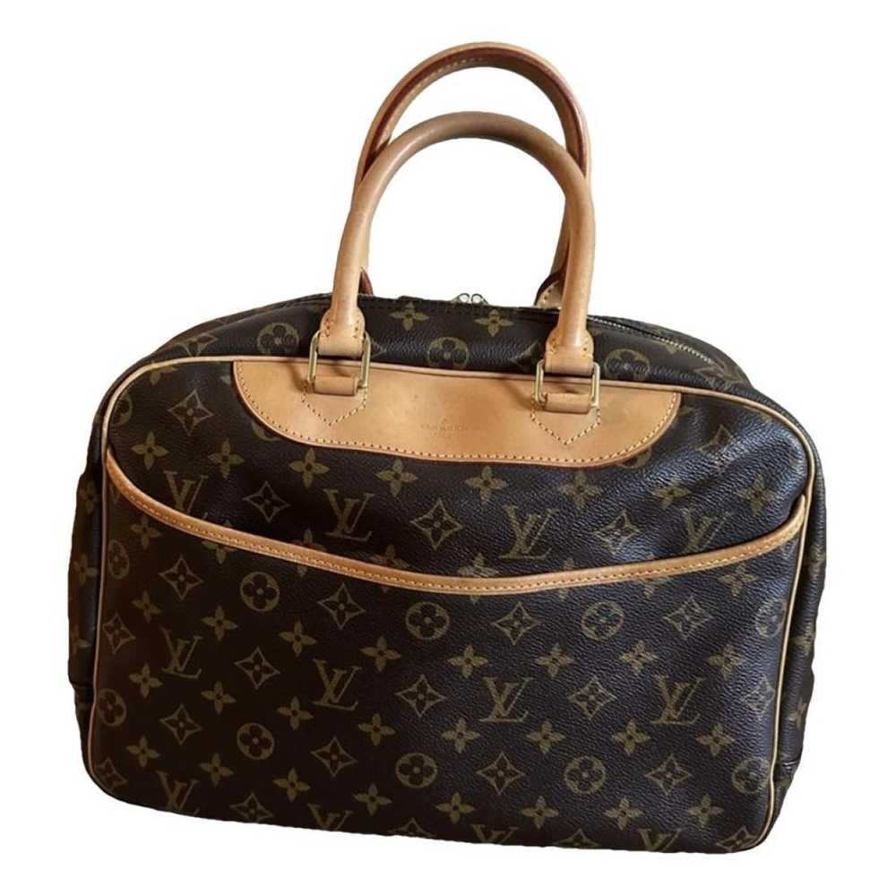 Louis Vuitton Deauville leather 24h bag - image 1