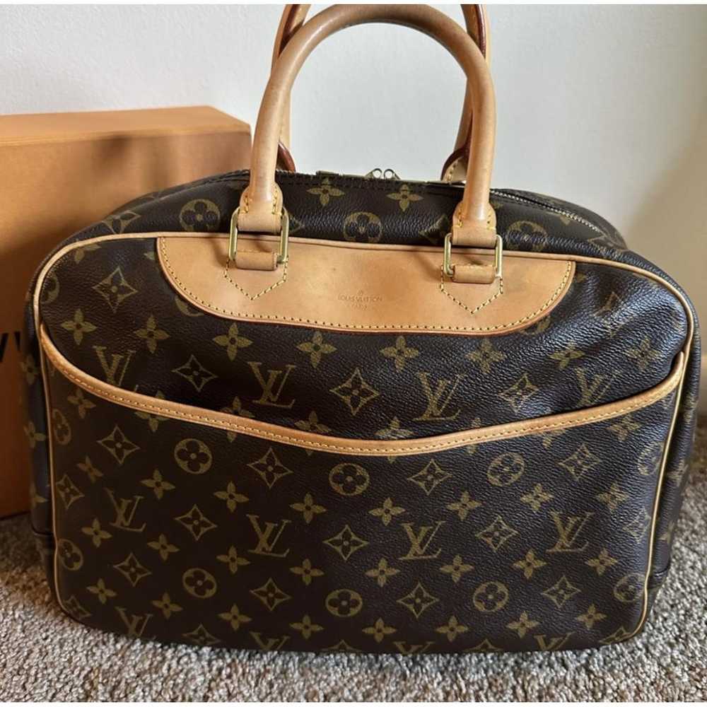 Louis Vuitton Deauville leather 24h bag - image 2