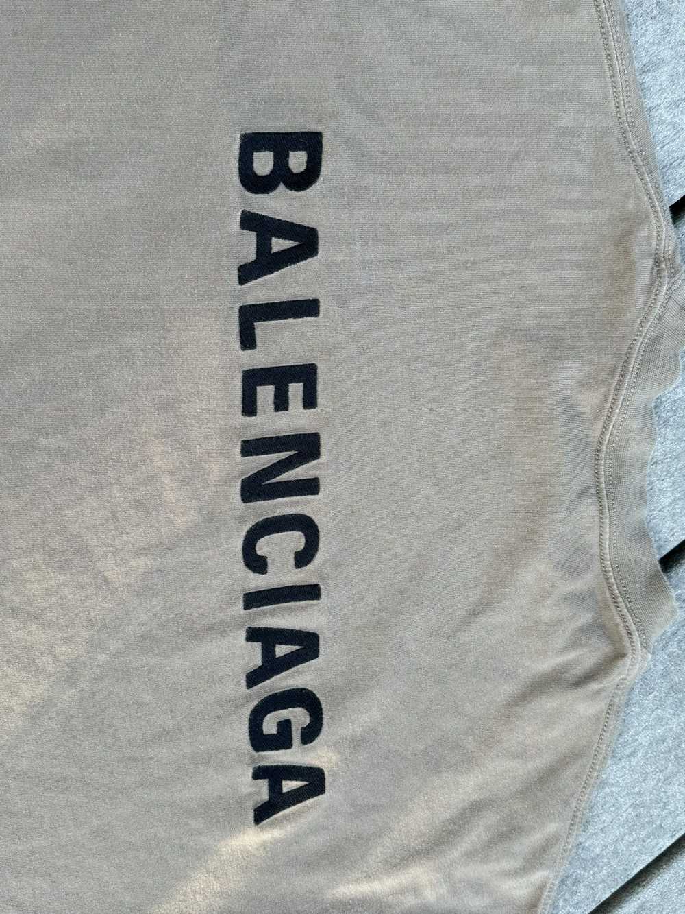 Balenciaga Balenciaga embroidered logo tee - image 4