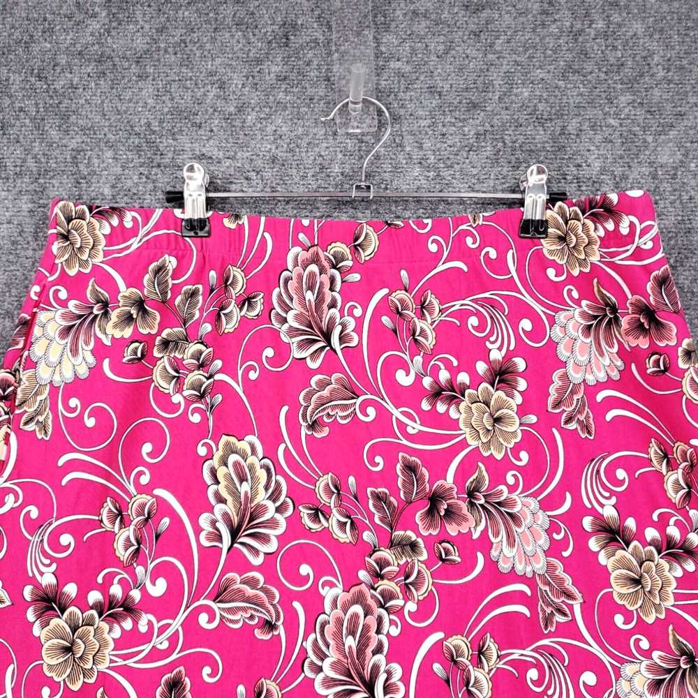 Vintage Floral Midi Cottagecore Boho Chic Pink A … - image 3