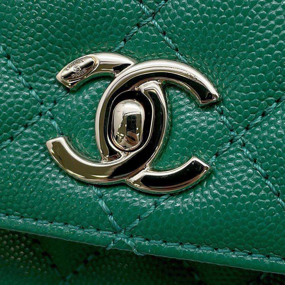 Chanel Chanel handbag, matelasse, coco mark, hand… - image 12