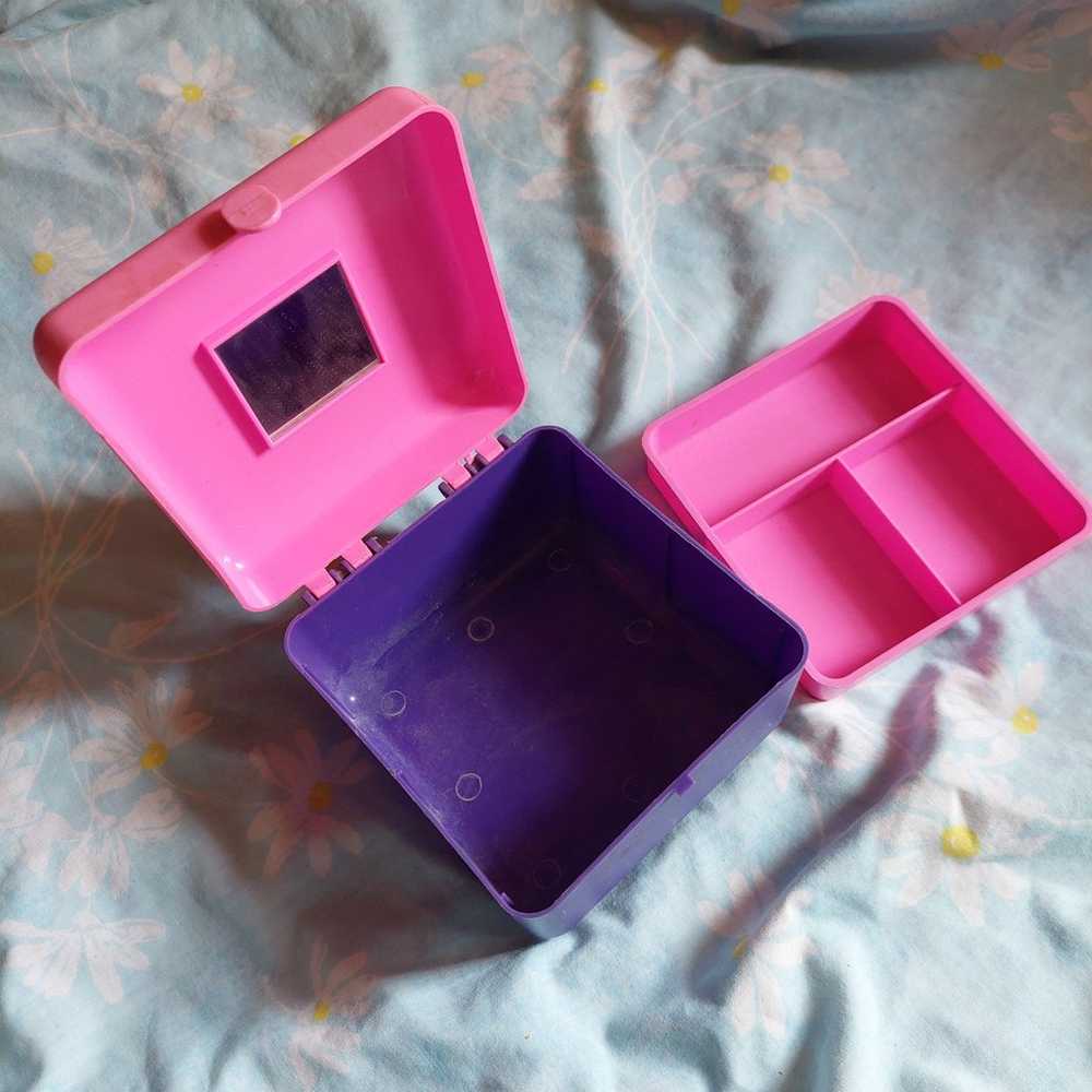 90s/Y2k Vintage Mini Caboodle Make-up Box - image 4