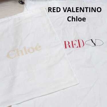 Brand new Red Valentino Chloe drawstring bag set L