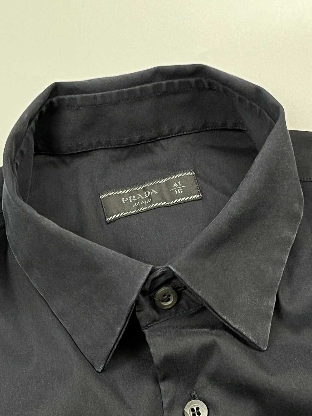 Prada Prada Milano Nylon Cotton Shirt (Y0534) - image 4