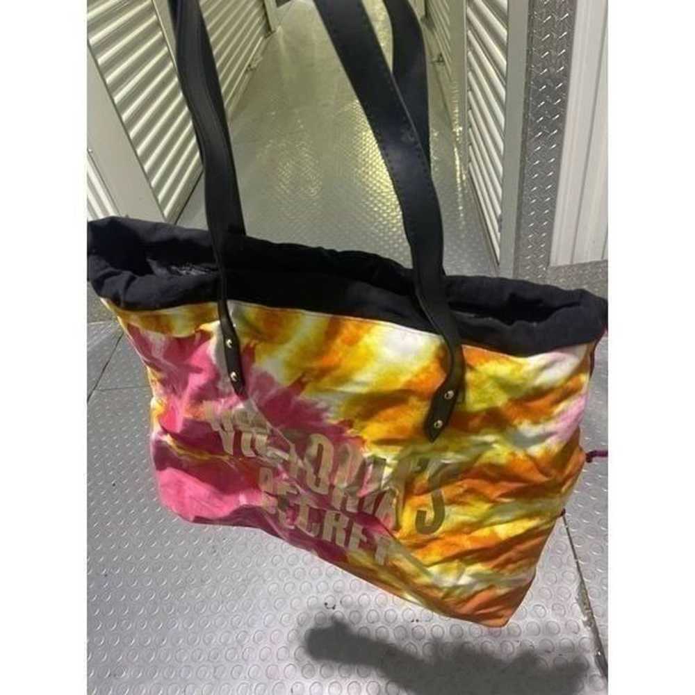 Vintage tie die dye VS Victoria’s Secret tote bag… - image 2