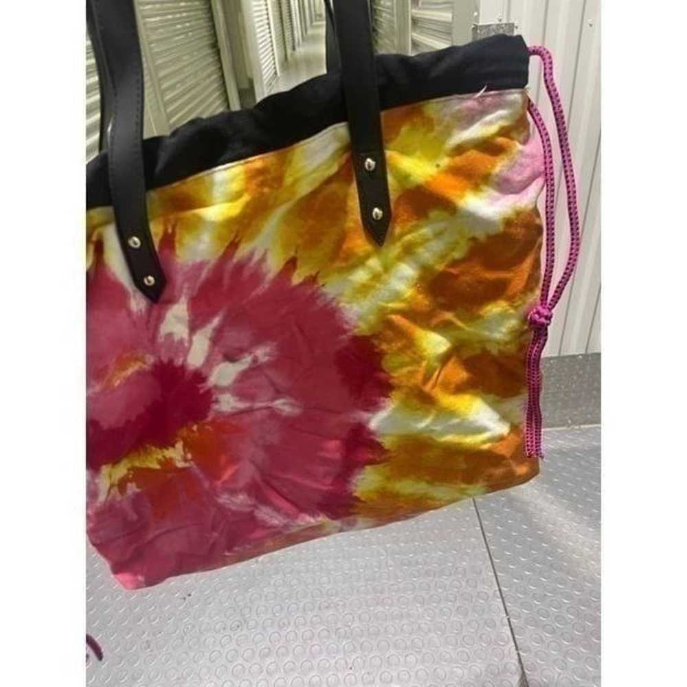 Vintage tie die dye VS Victoria’s Secret tote bag… - image 4