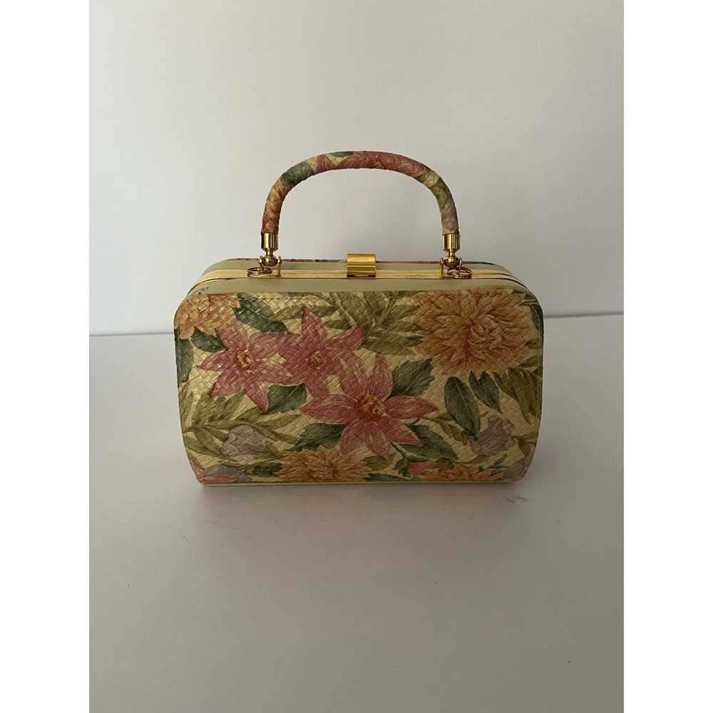 Vintage Cia Tango Creations Women's Floral Tapest… - image 2