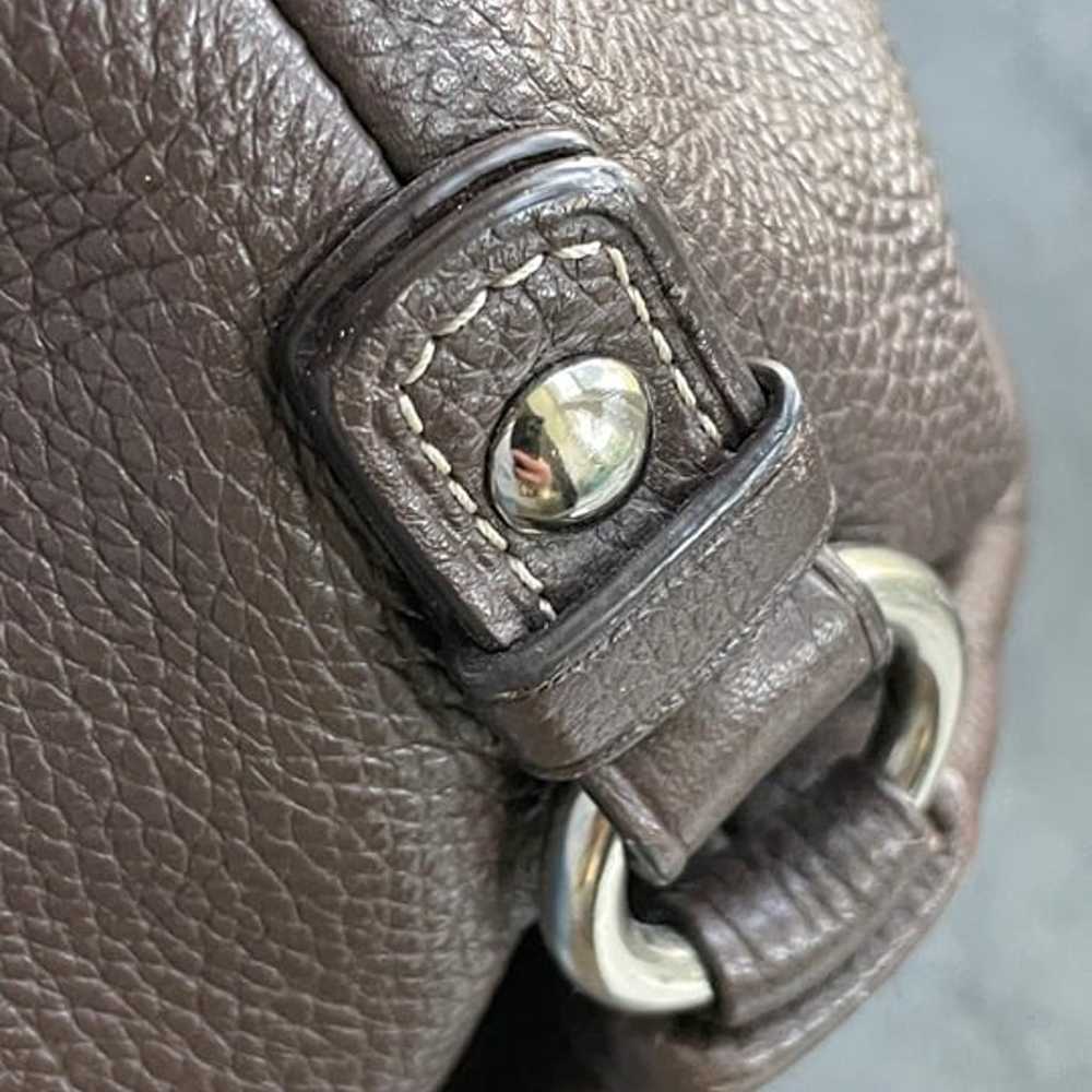 Y2K Vintage COACH F15064 Pebble Leather F15064 Br… - image 5