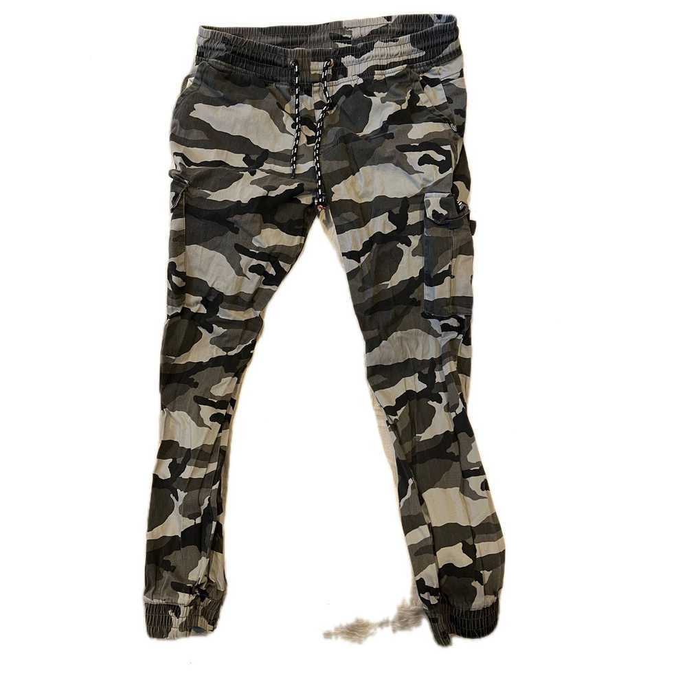 Ecko Unltd. Ecko unltd Black White Camo Cargo Pan… - image 1