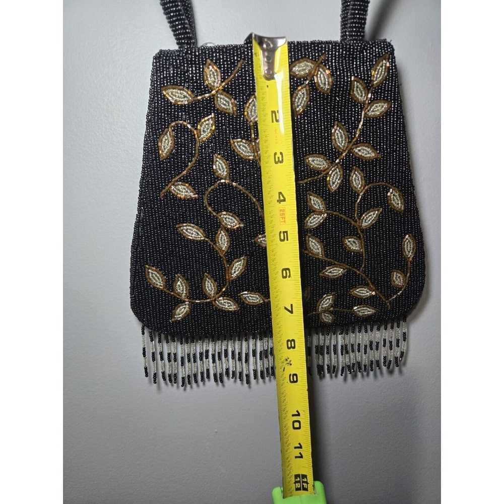 Handmade Vintage All-Over Beaded Purse - image 8