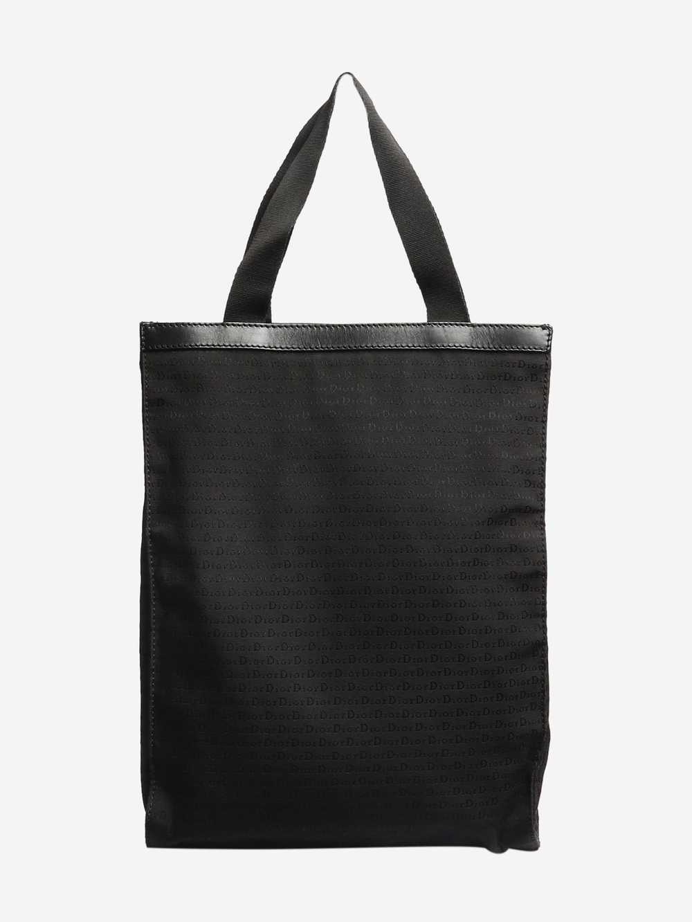 Dior Black 2006 Dior Homme tote bag - image 3