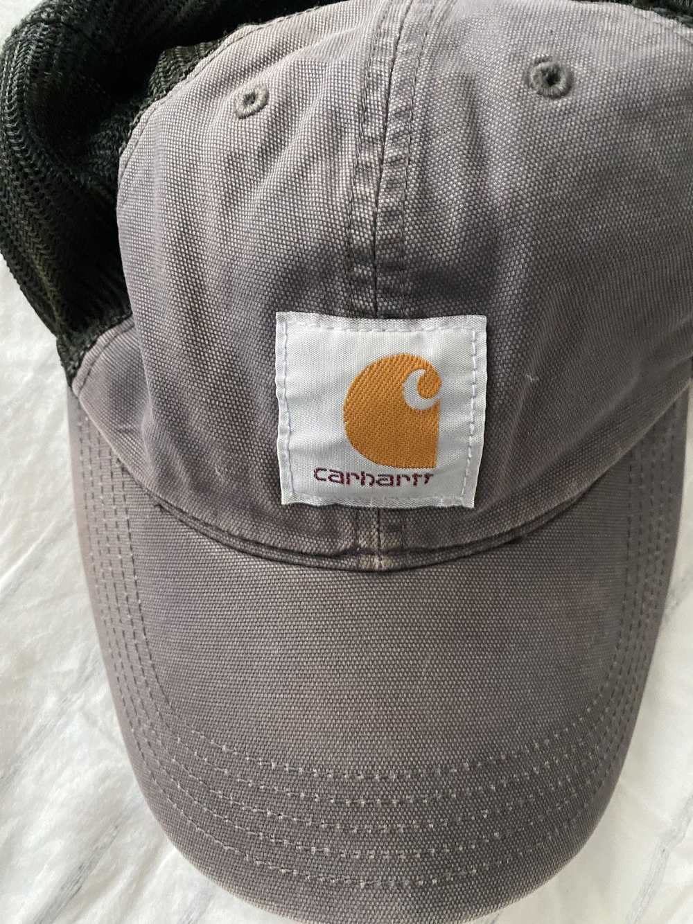 Carhartt Carhartt Canvas Mesh-Back Cap Black/Gray - image 5