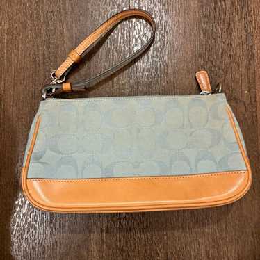 Y2K Vintage Coach Icy Blue Demi Mini Bag