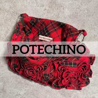 POTECHINO Potato Chips Flower One-Shoulder Bag Ta… - image 1