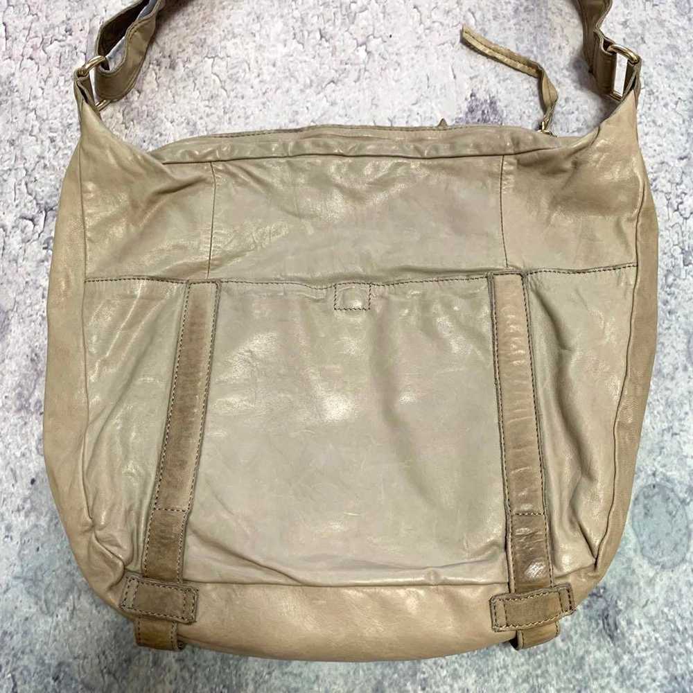 Leather gimmick shoulder bag from the Y2K era - image 4