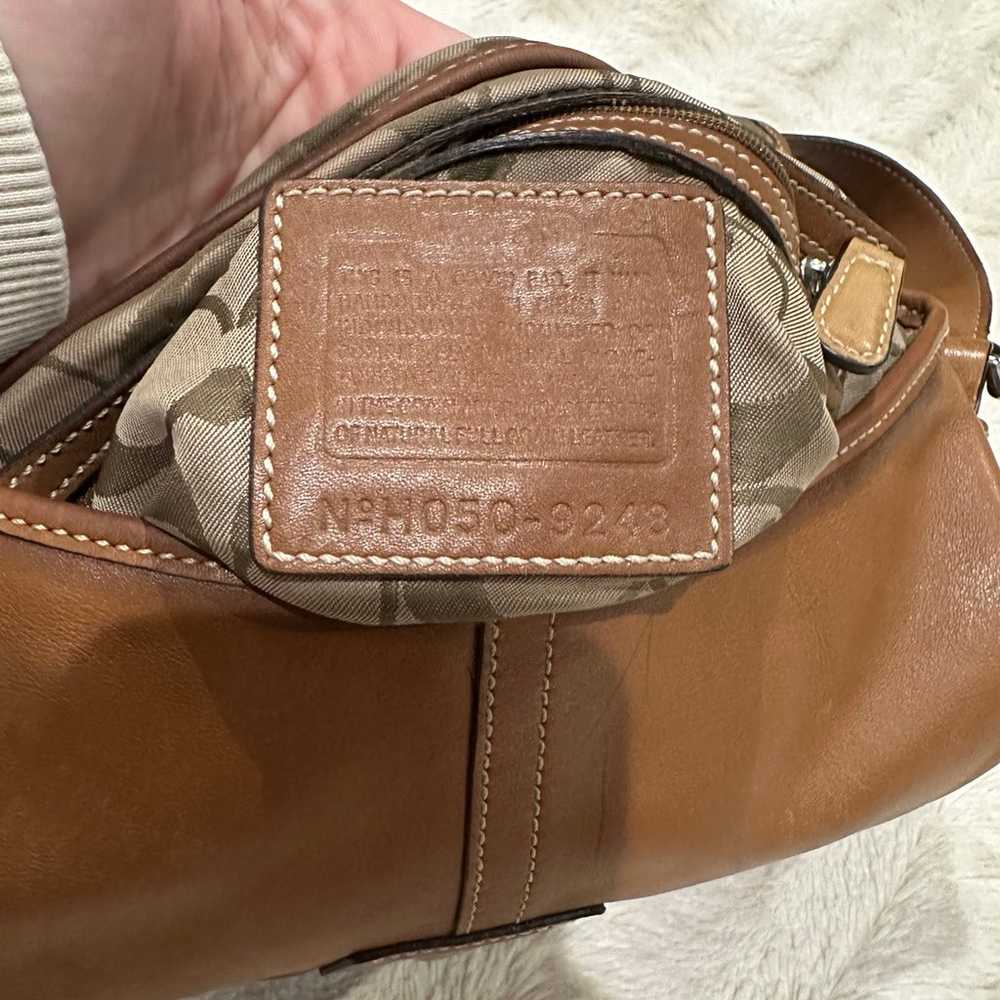 Coach Soho Leather Buckle Flap Shoulder Bag - image 8