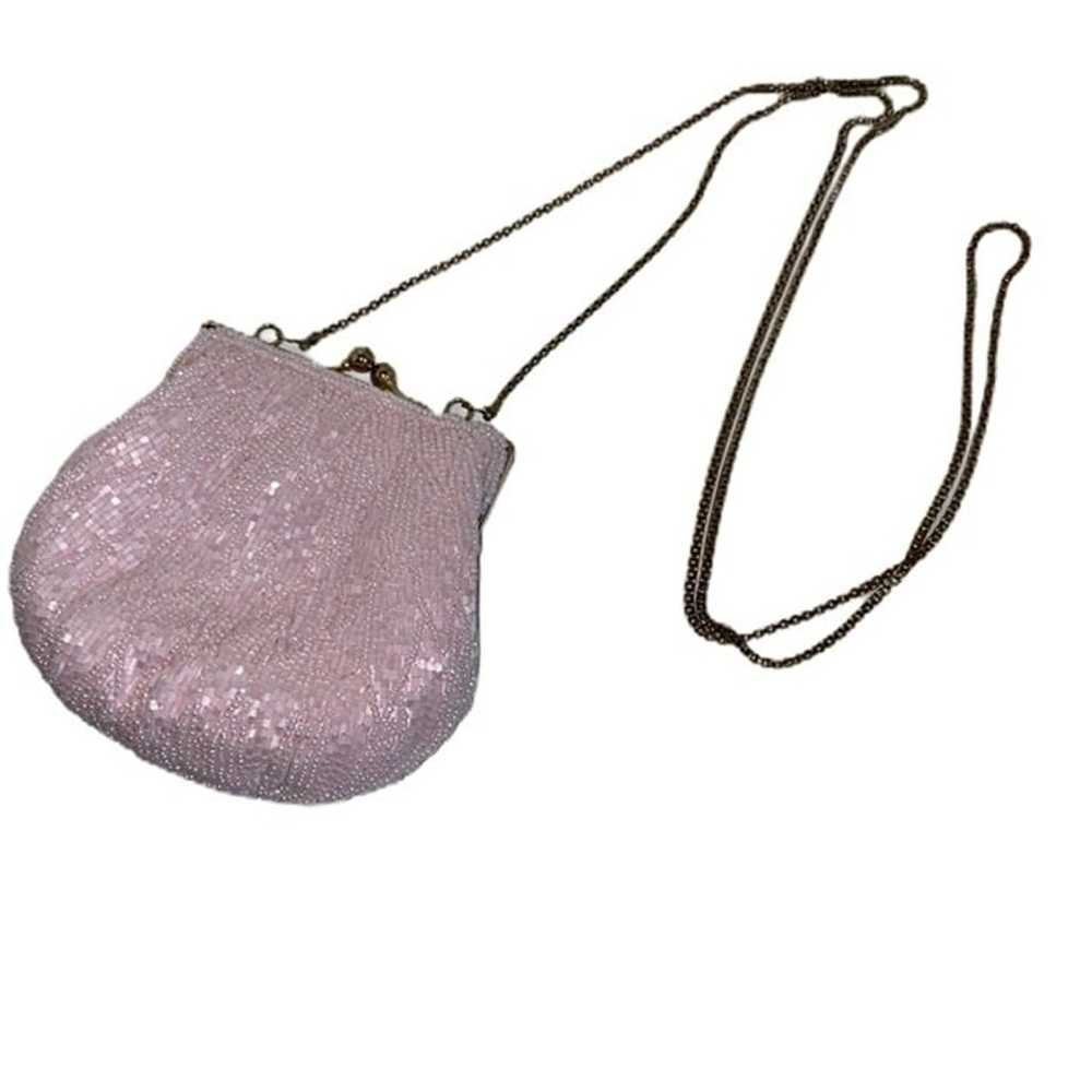 Pink beaded purse​, vintage - image 6