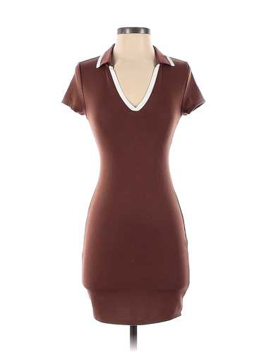 Madden nyc Women Brown Casual Dress XS