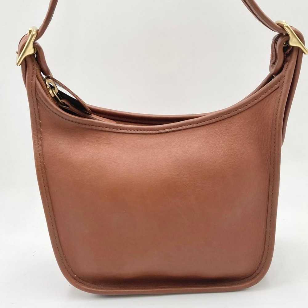 COACH Old Coach Shoulder Bag Brown 9950 - image 2