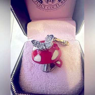 Juicy Couture popular Mushroom and Butterfly Charm