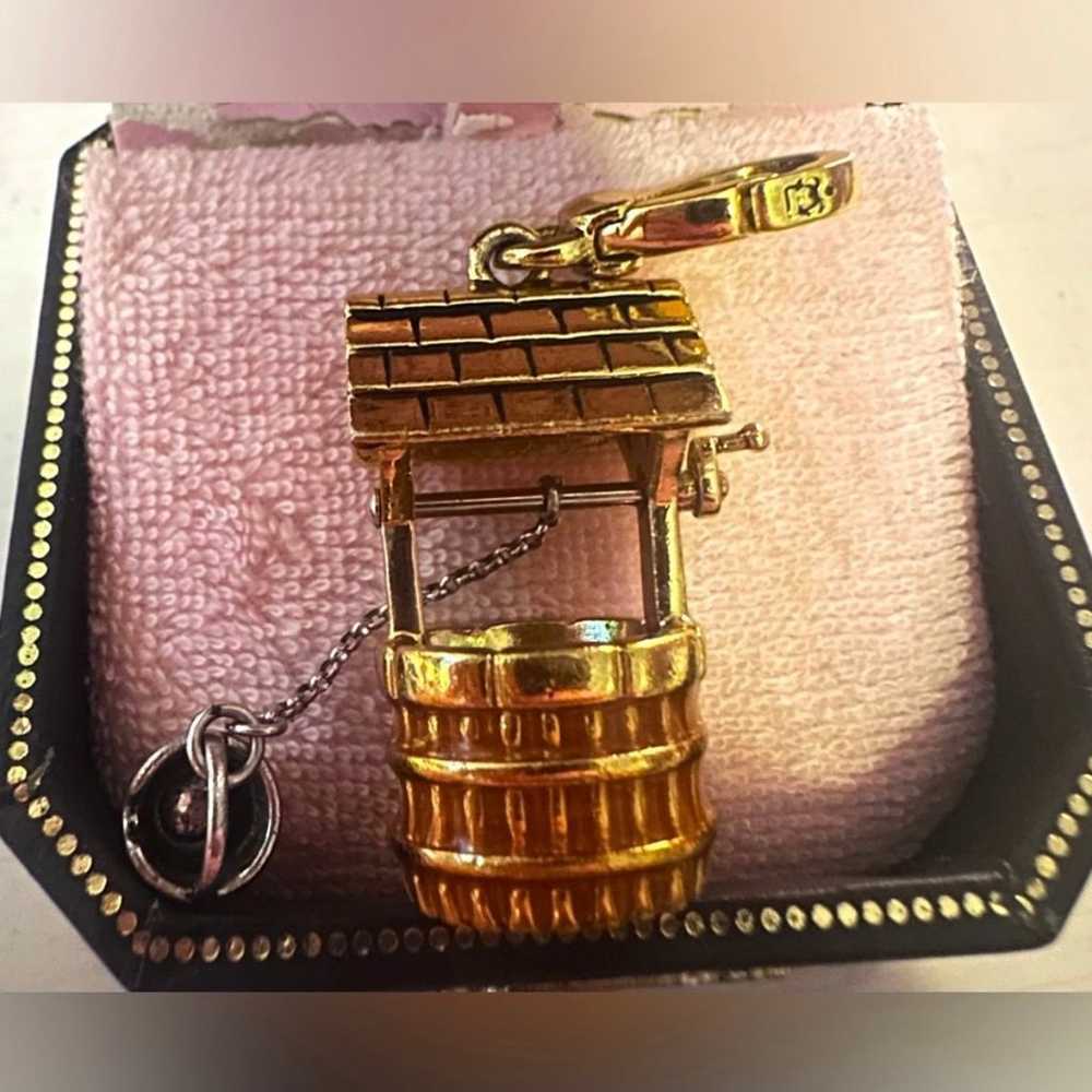 Y2K Juicy Couture wishing well charm - image 1