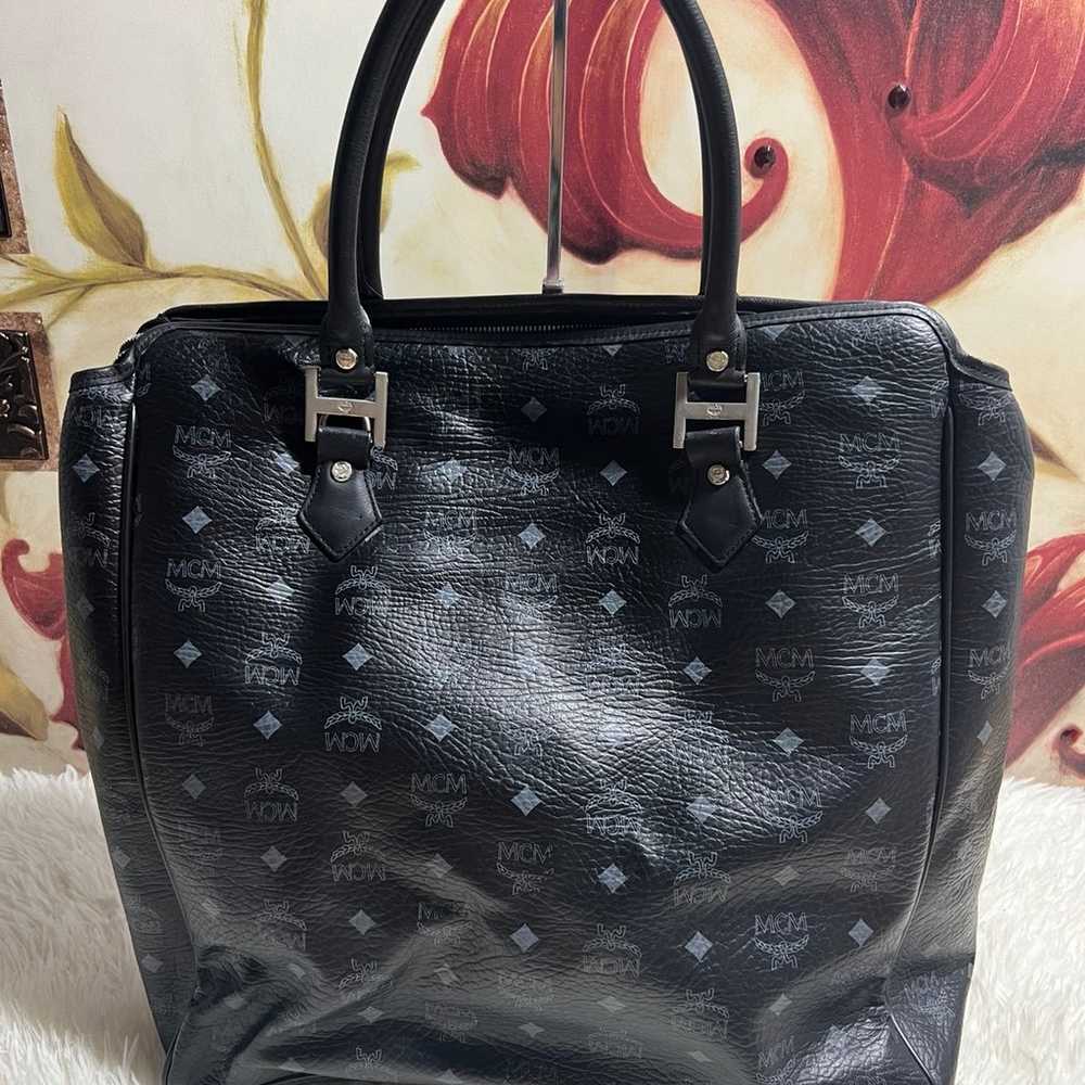 MCM Vintage Princess Lion Tote Bag - image 2