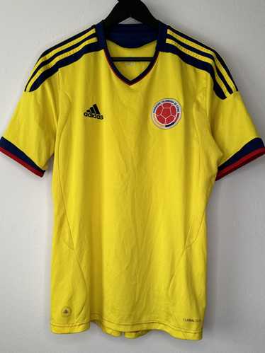 Adidas × Soccer Jersey 2013 Adidas Columbia Yellow