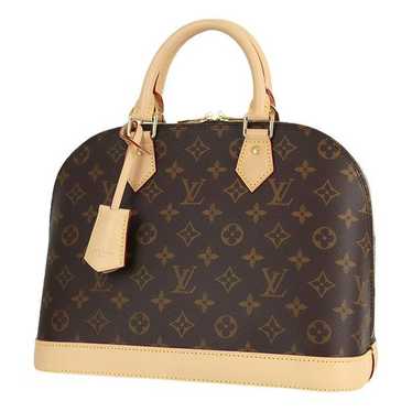 Louis Vuitton Alma leather handbag