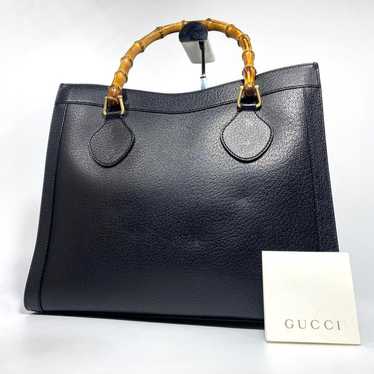 ✨Excellent Condition✨ Gucci Tote Bag Diana Bamboo… - image 1