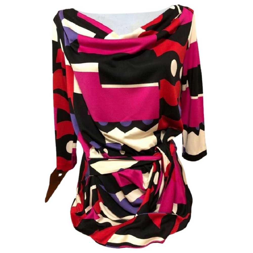 Diane Von Furstenberg Silk jersey top - image 1