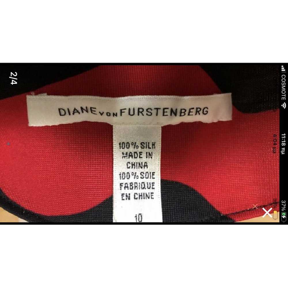 Diane Von Furstenberg Silk jersey top - image 3