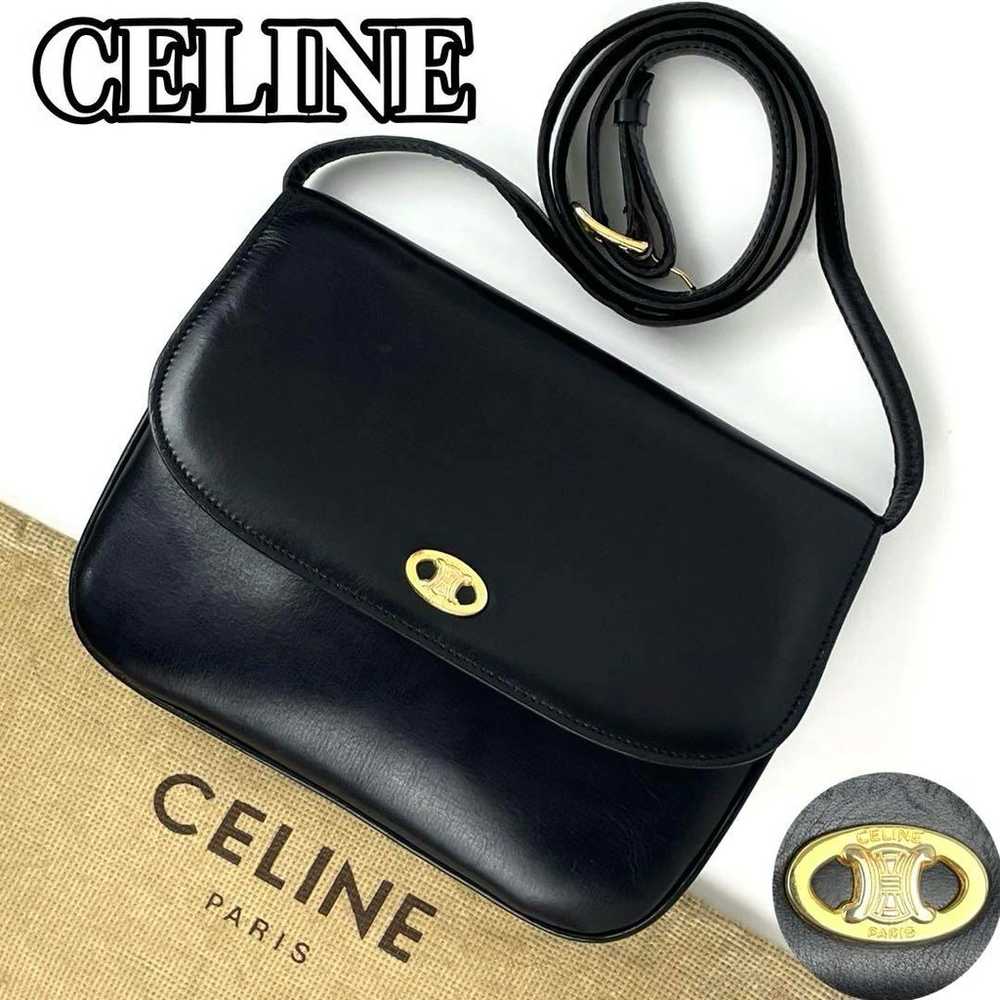 Excellent Condition ● Celine Triomphe Shoulder Ba… - image 1