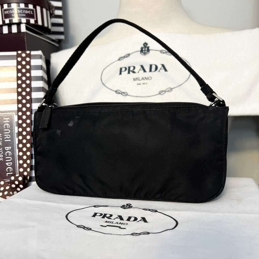 PRADA❤️TESSUTO SIRIO SPORT HOBO! AUTH TAG #50 INC! - image 3