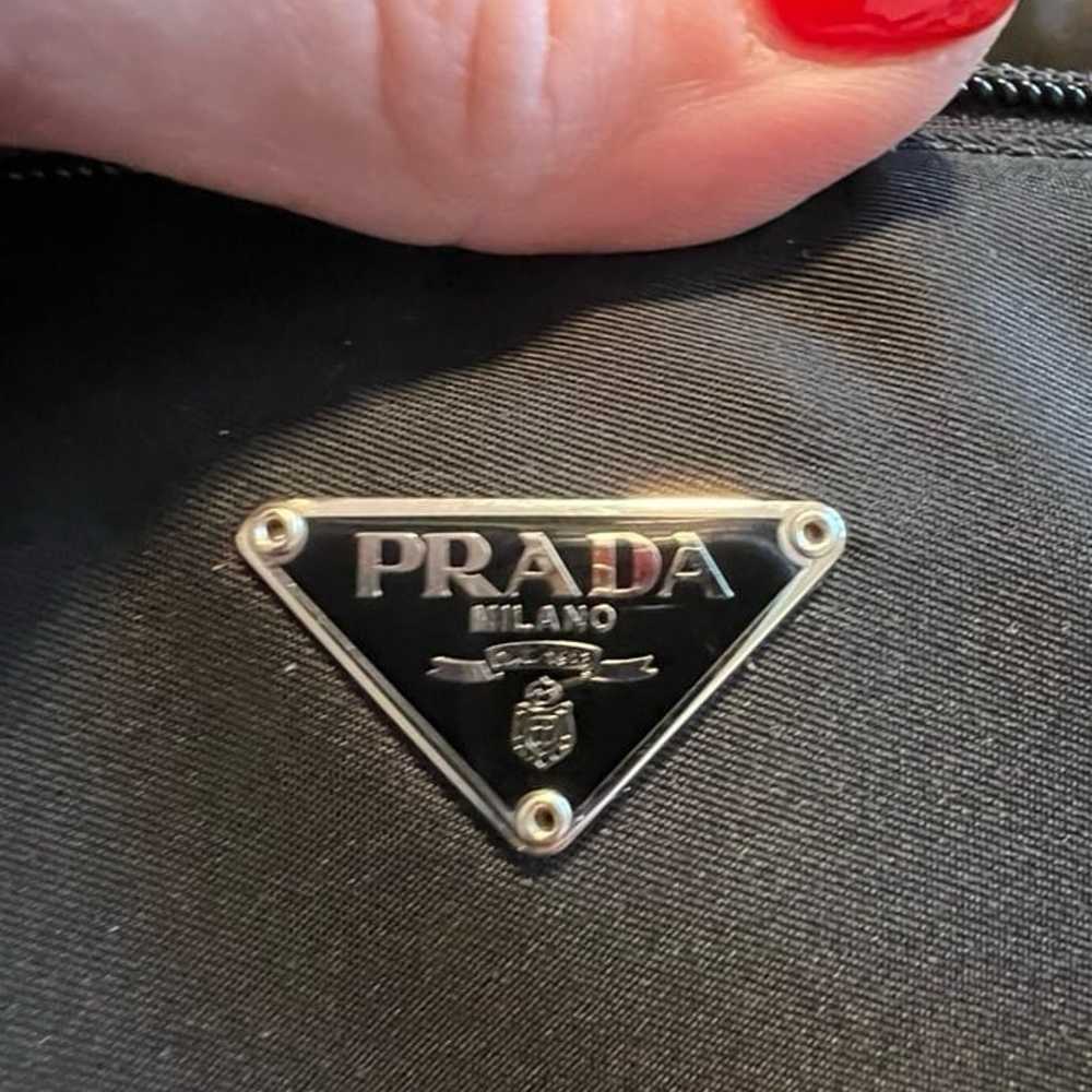 PRADA❤️TESSUTO SIRIO SPORT HOBO! AUTH TAG #50 INC! - image 6