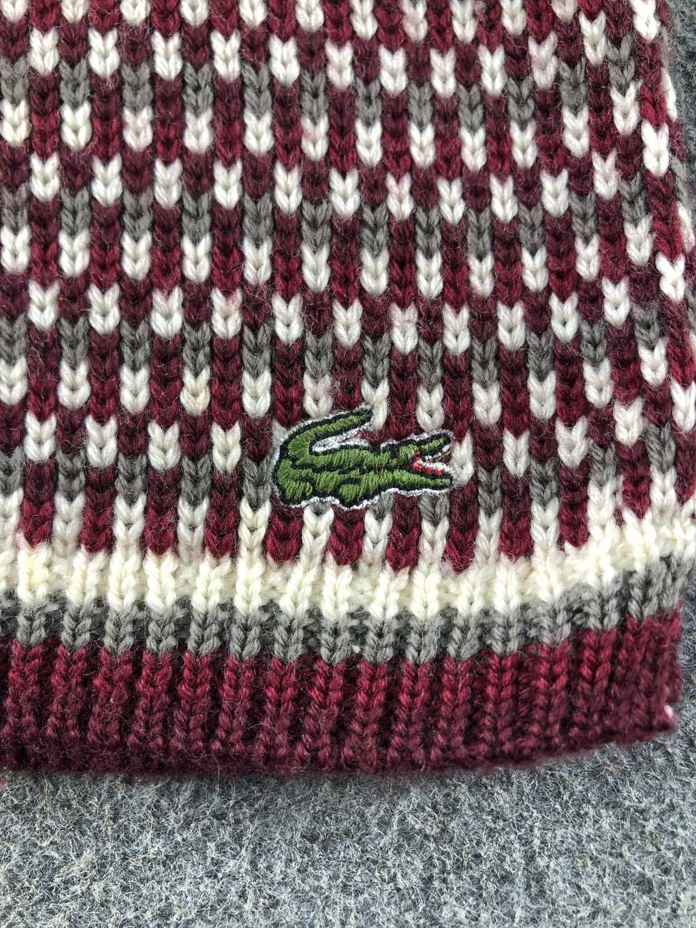 Lacoste × Vintage × Winter Session Lacoste Scarf … - image 3