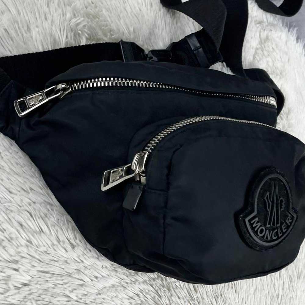 Excellent Condition Moncler Nylon Waist Bag with … - image 4