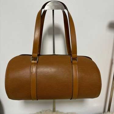 Louis Vuitton beige epi leather papillon 35 VGUC - image 1