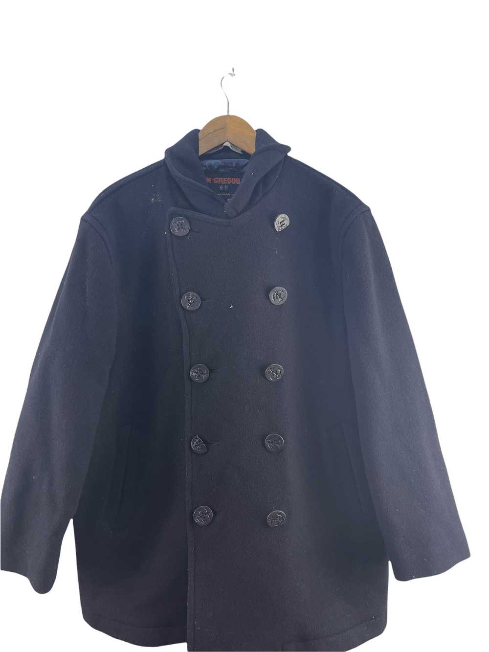 Mcgregor Vintage Mcgregor Peacoat Wool Jacket - image 9