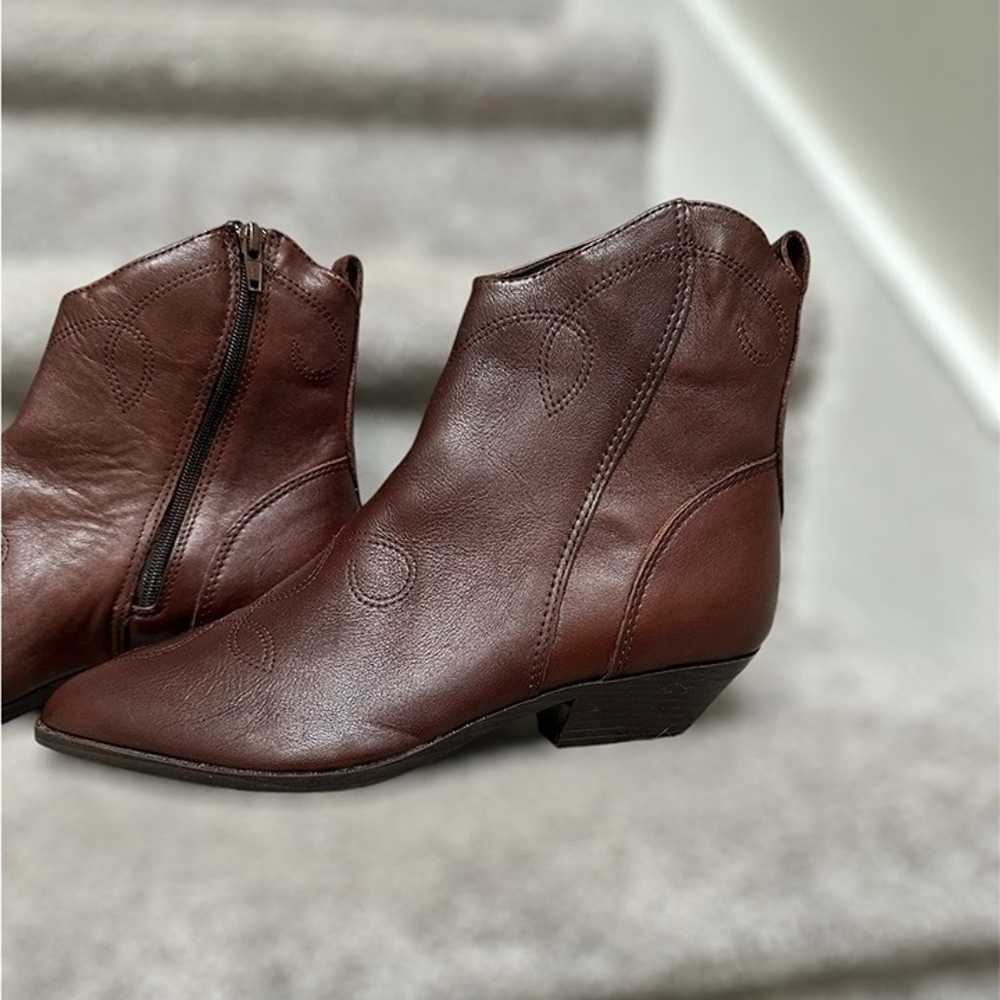 Vintage 80’s Maine Woods Leather Lance Booties | … - image 2