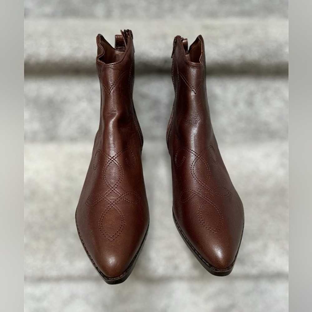 Vintage 80’s Maine Woods Leather Lance Booties | … - image 4