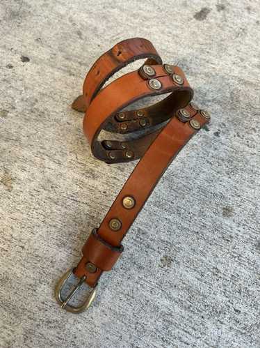 Kapital Kapital Studded Aged Leather Belt