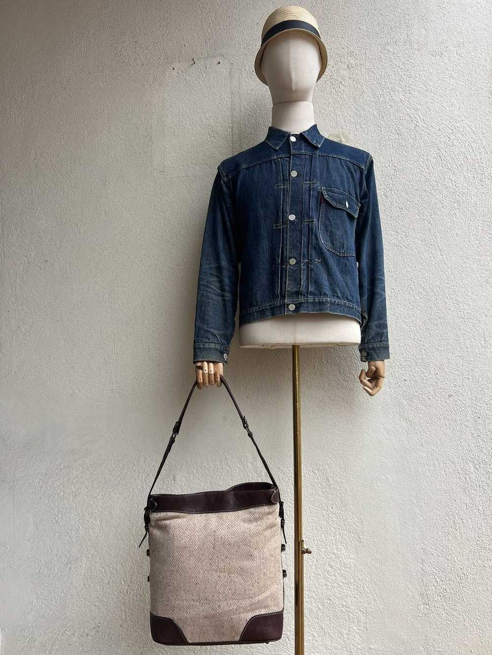 Bag × Leather × Tsuchiya Kaban Vintage Tsuchiya K… - image 2