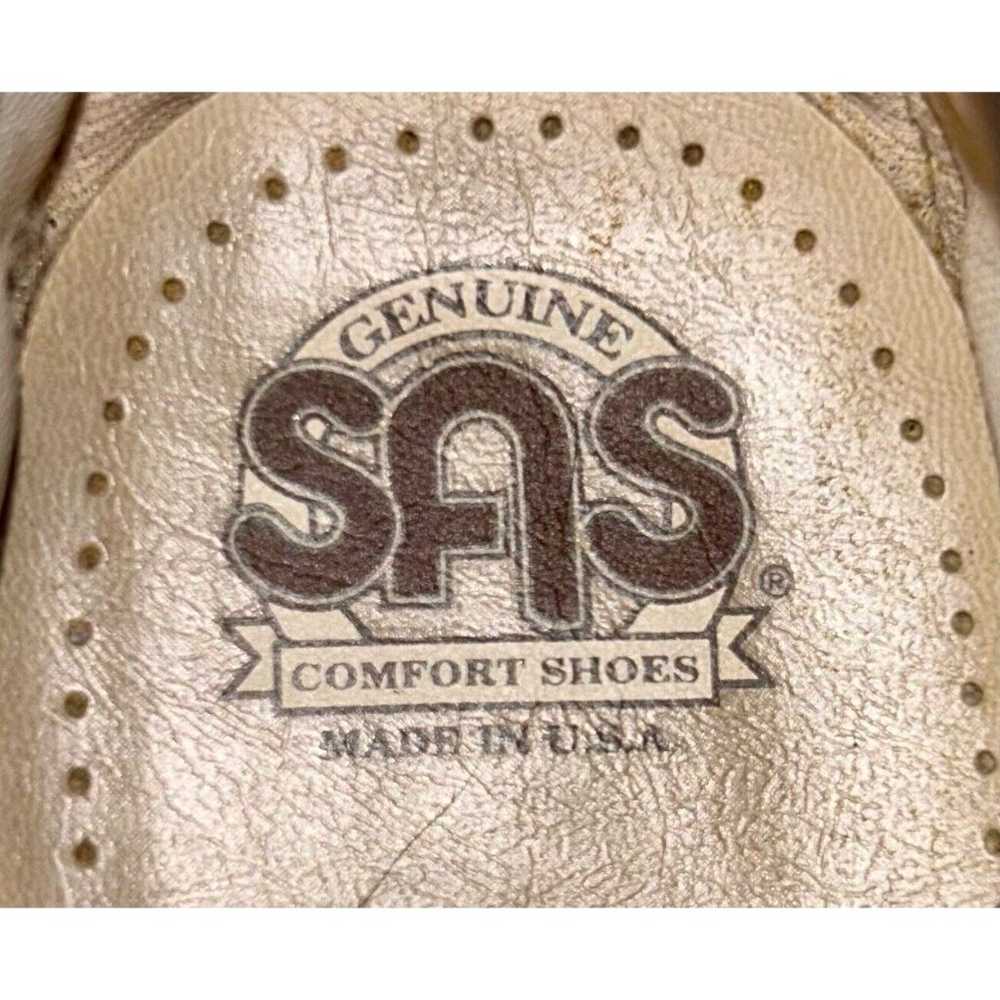 Womens’s SAS Comfort Shoes Size 8.5N Metallic Pen… - image 8